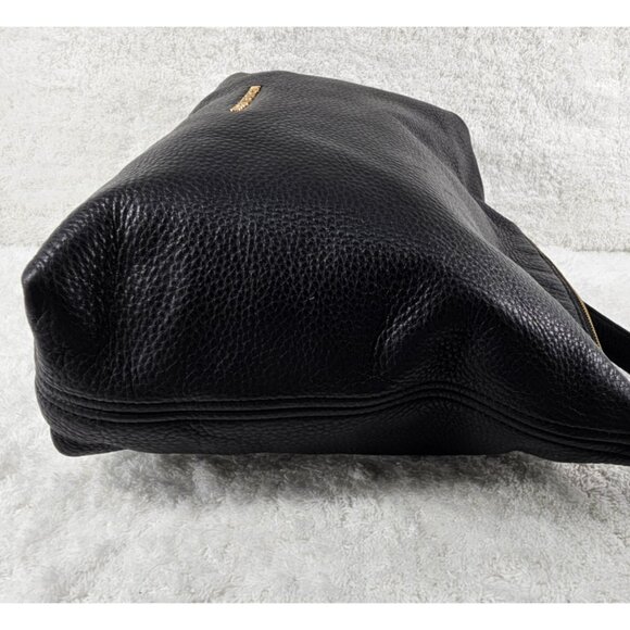 MICHAEL KORS Leather Hobo Shoulder Bag Tassel Chain Accent Crossbody Strap - Picture 11 of 13